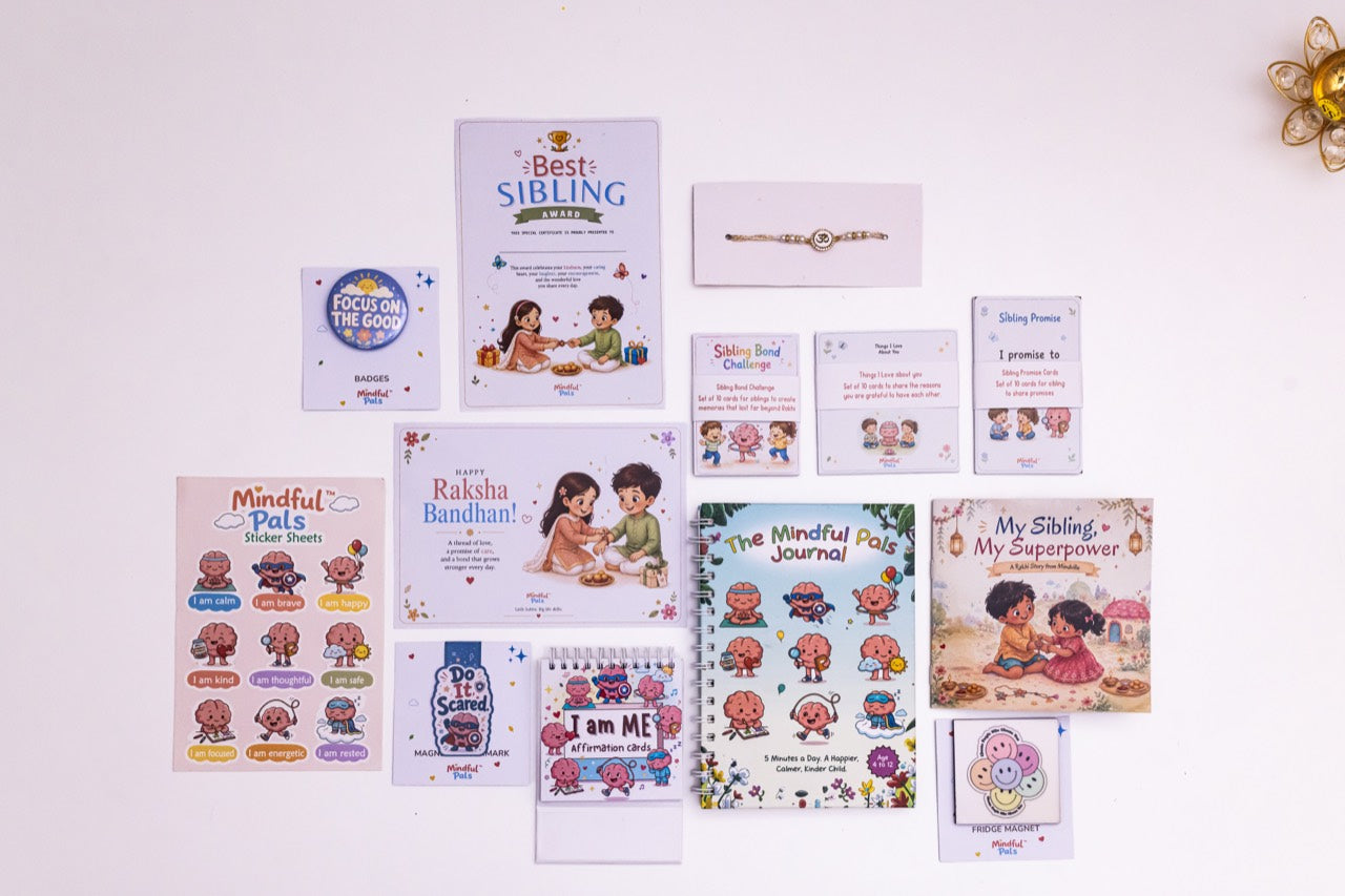 Mindfulpals Rakhi Gift Set Hamper — A Meaningful Sibling Gift