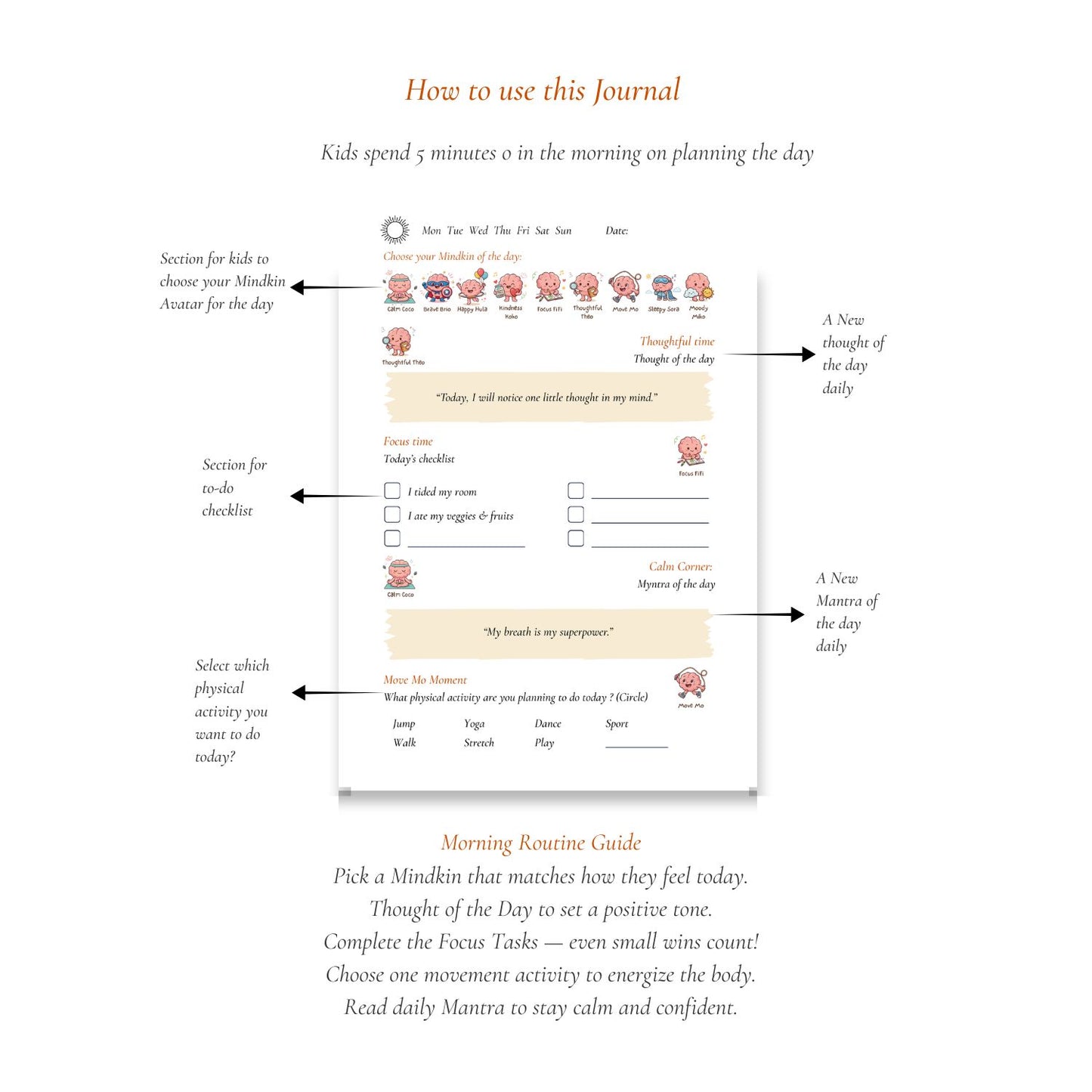 The Mindful Pals Journal - A Playful Mindfulness Journal for Calm, Confident Kids