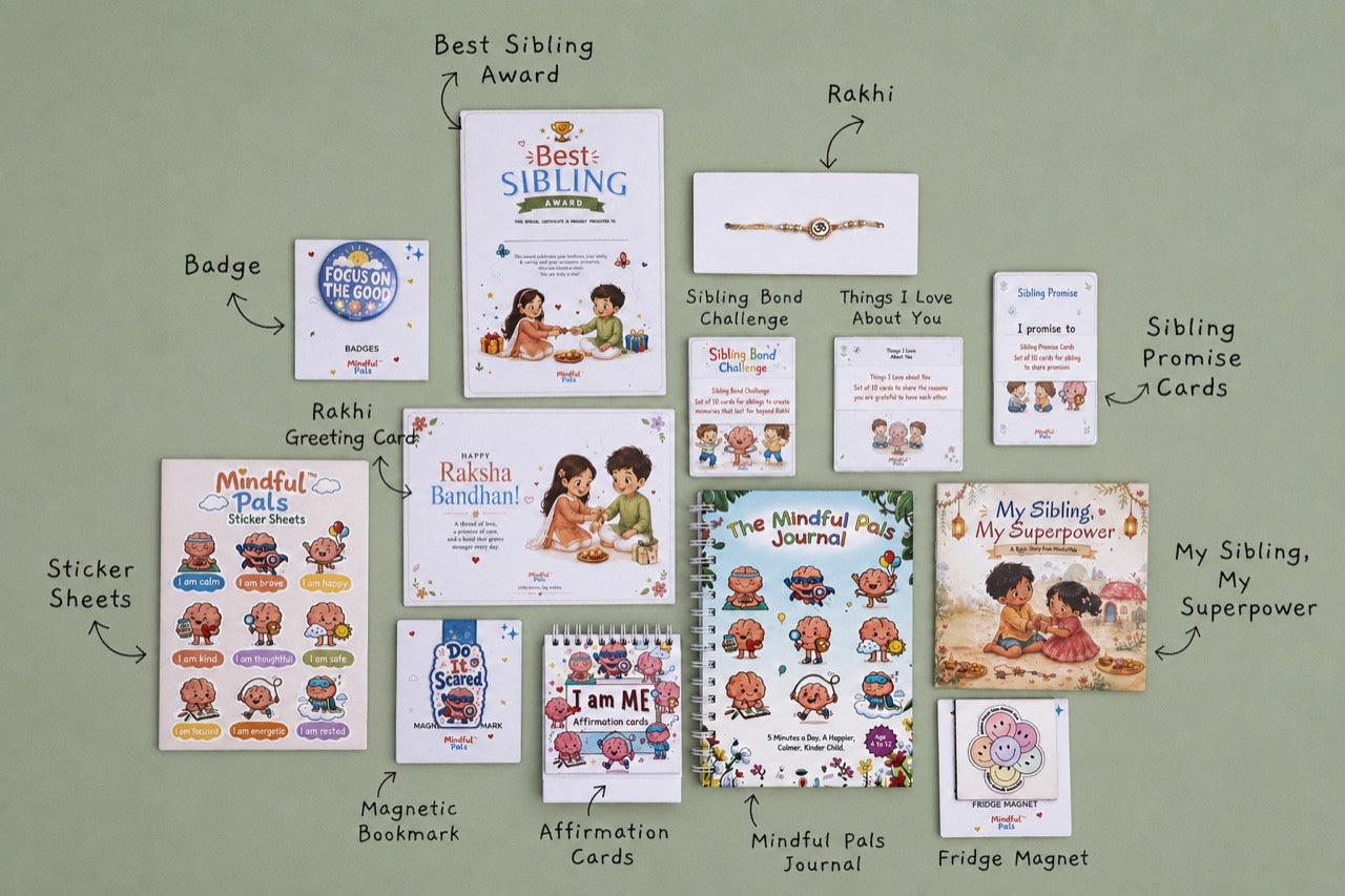 Mindfulpals Rakhi Gift Set Hamper — A Meaningful Sibling Gift