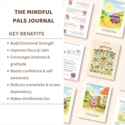 The Mindful Pals Journal - A Playful Mindfulness Journal for Calm, Confident Kids