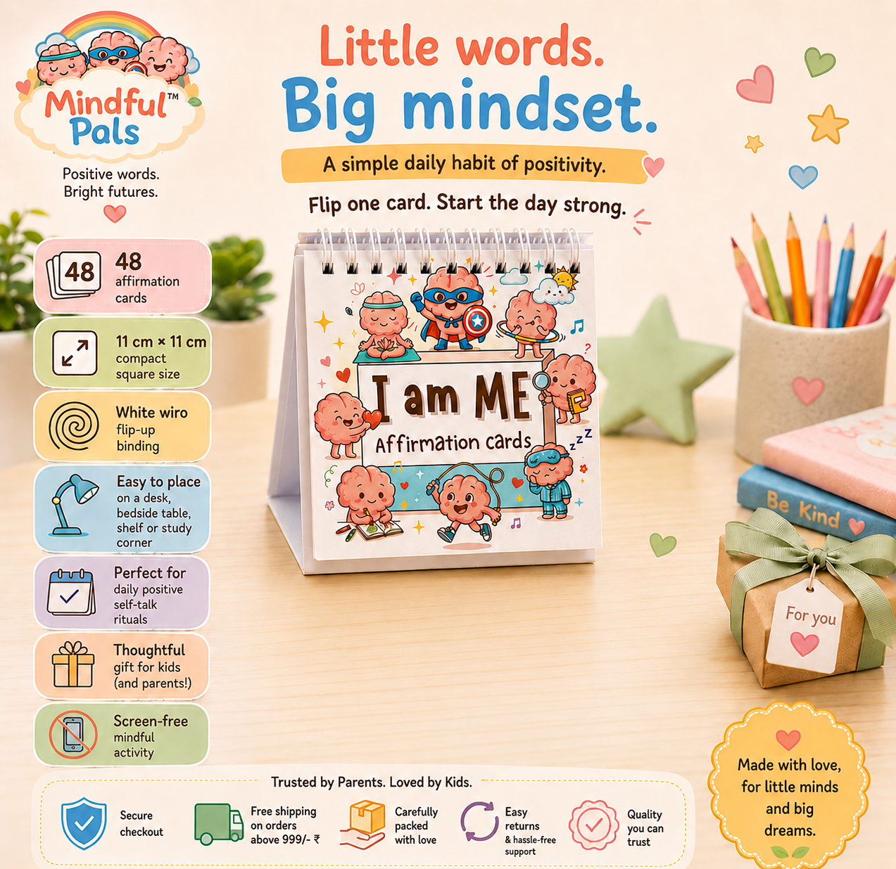 Mindfulpals Affirmation Cards