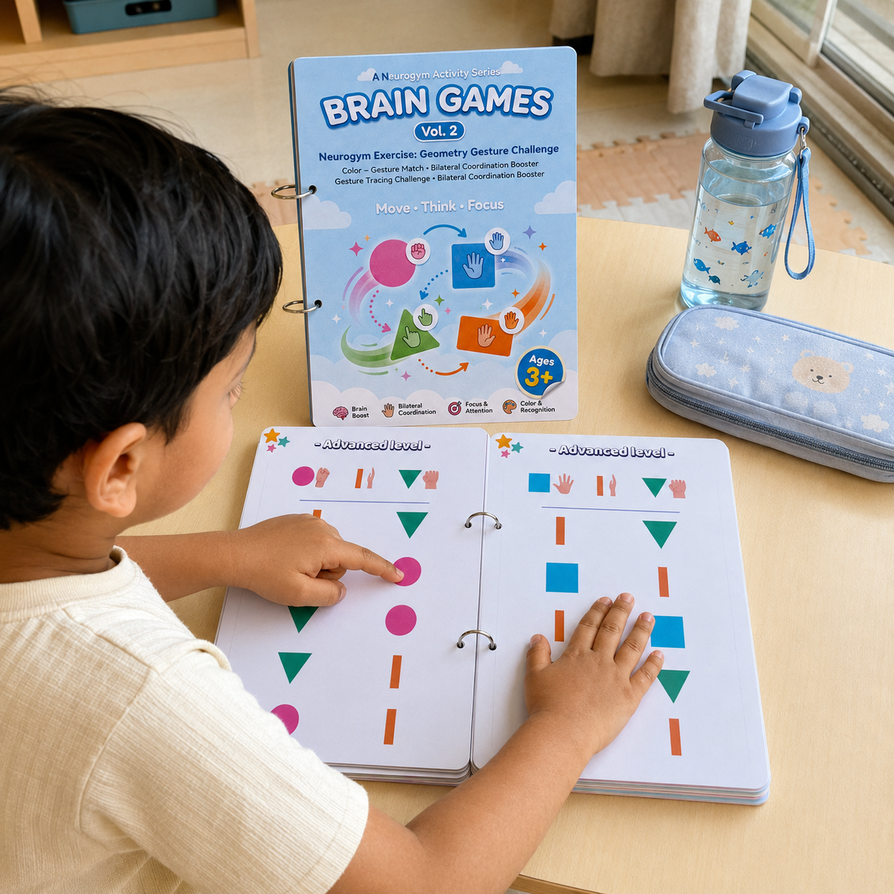 Mindfulpals Brain Games Volume 2 — Neurogym Activity Series for Kids