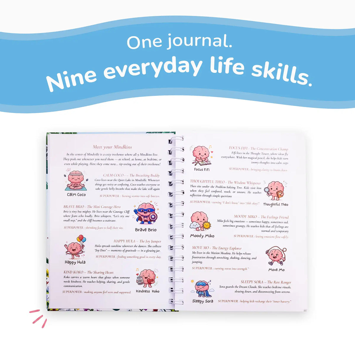 The Mindful Pals Journal Kit — A Complete Mindfulness Starter Kit for Calm, Confident Kids