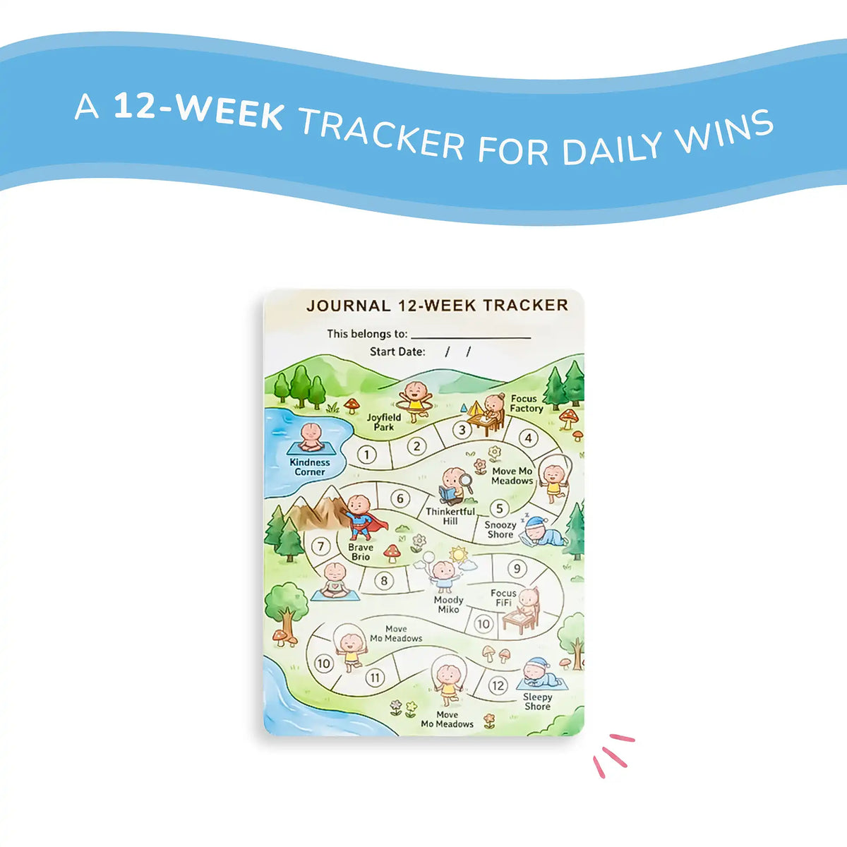 The Mindful Pals Journal Kit — A Complete Mindfulness Starter Kit for Calm, Confident Kids