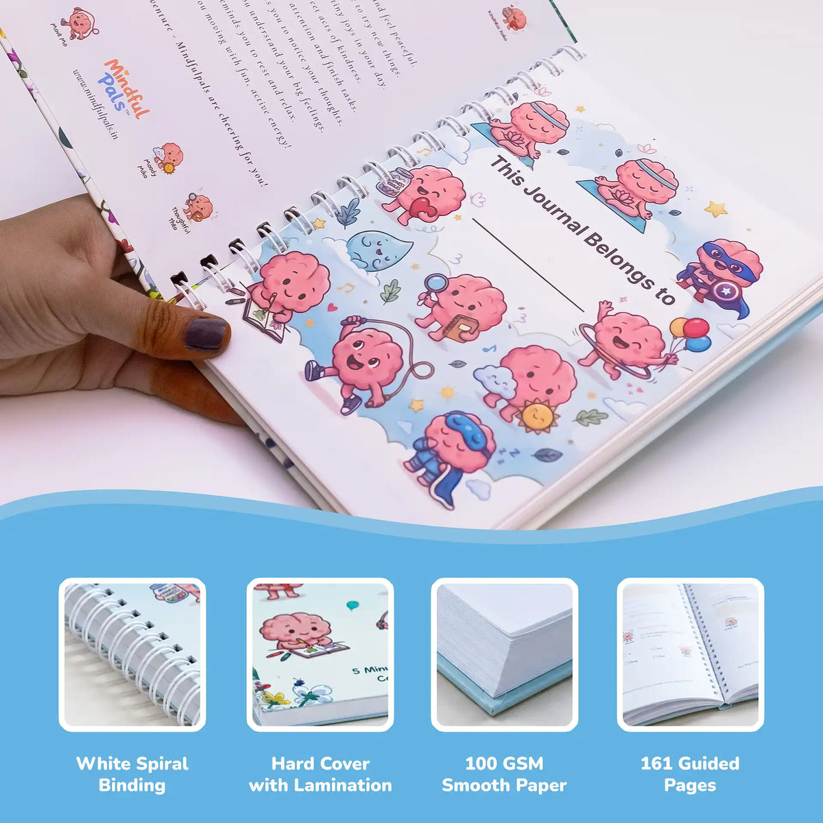 The Mindful Pals Journal Kit — A Complete Mindfulness Starter Kit for Calm, Confident Kids