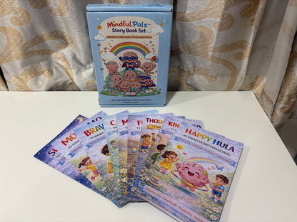 Mindfulpals Story Book Set — 9 Life Skills Books | 135 Illustrated Stories for Emotional Intelligence & Growth (Ages 3–12)