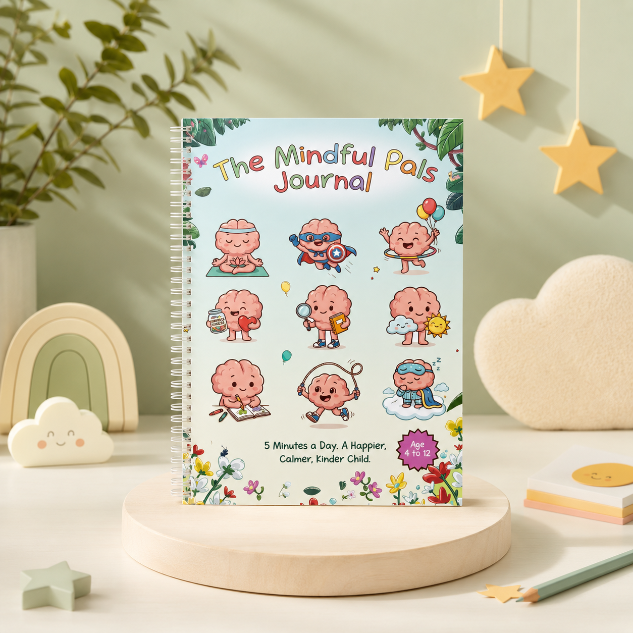 The Mindful Pals Journal - A Playful Mindfulness Journal for Calm, Confident Kids