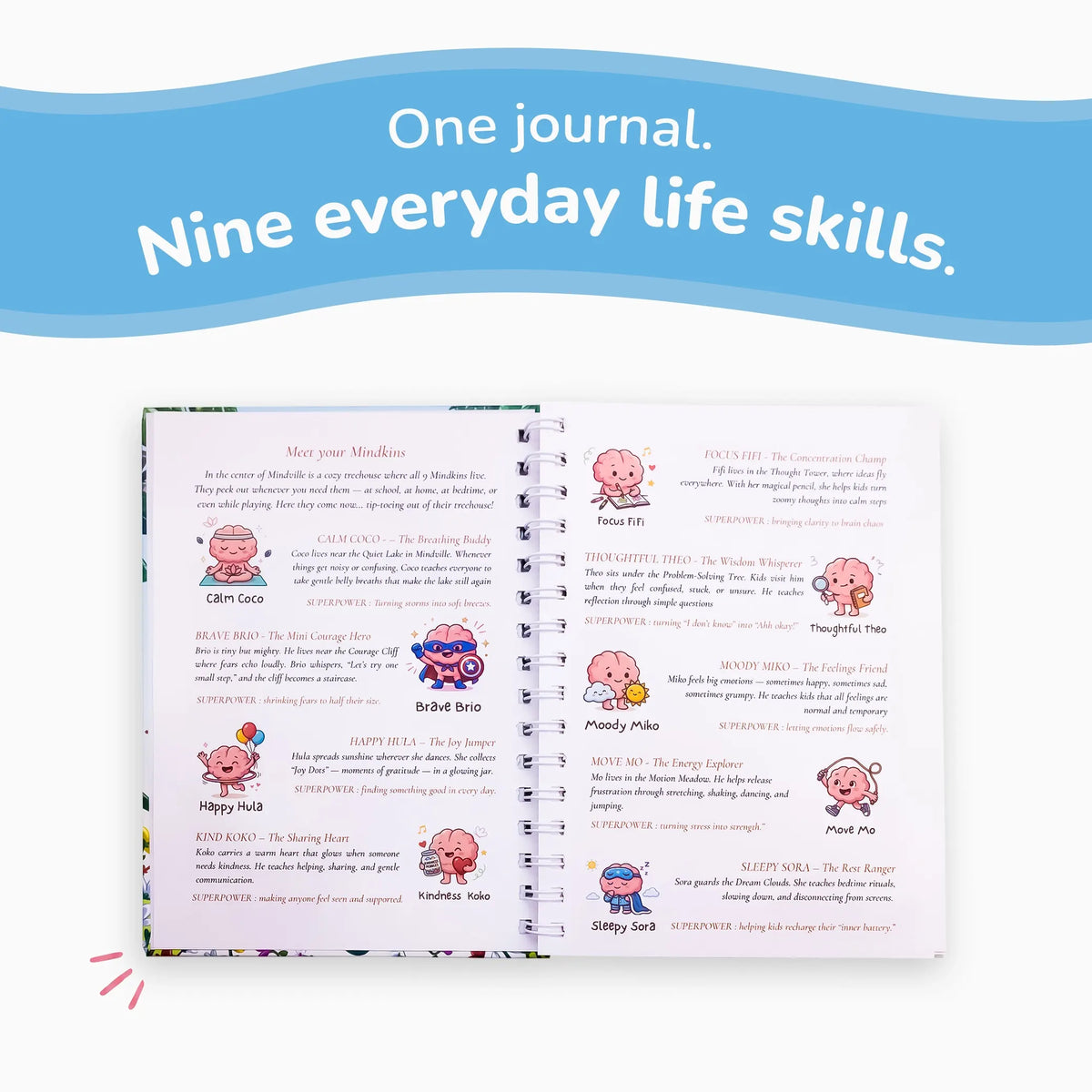 The Mindful Pals Journal - A Playful Mindfulness Journal for Calm, Confident Kids