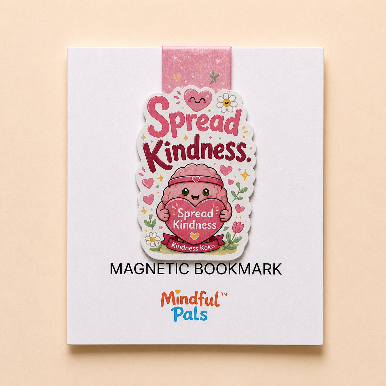 Kindness Koko Spread Kindness magnetic bookmark for kids