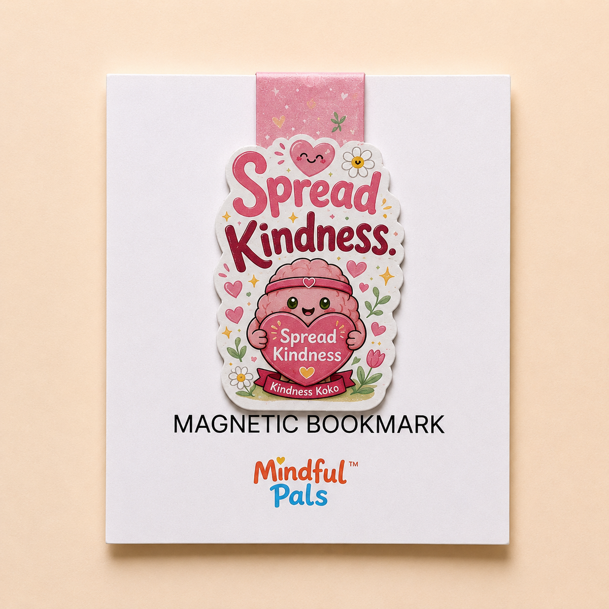 Kindness Koko Spread Kindness magnetic bookmark for kids