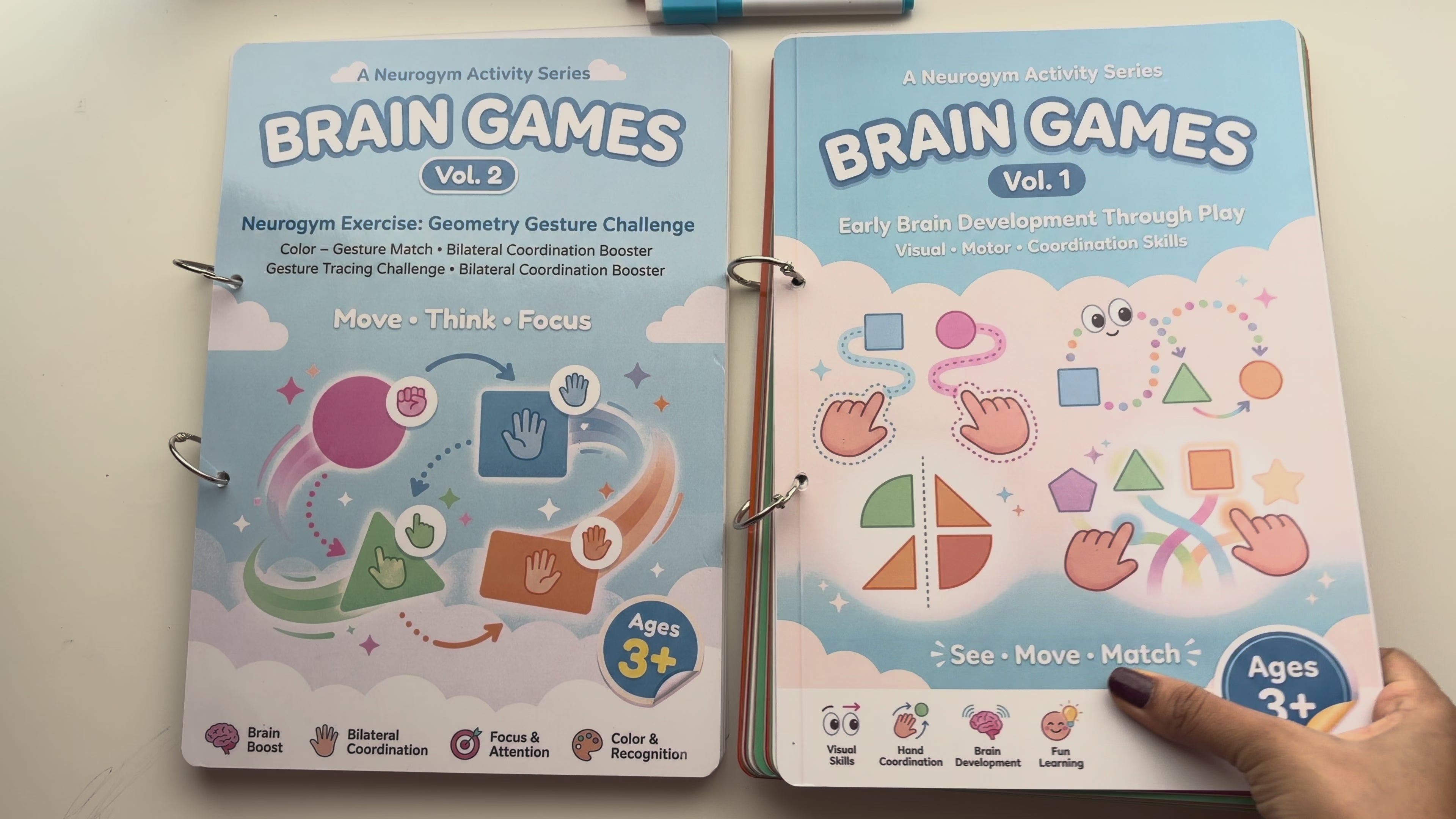 Mindfulpals Brain Games Volume 1 — Neurogym Activity Series for Kids